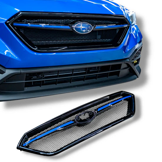 2022-2026 Subaru WRX V4 Sport Grille - World Rally Blue Insert