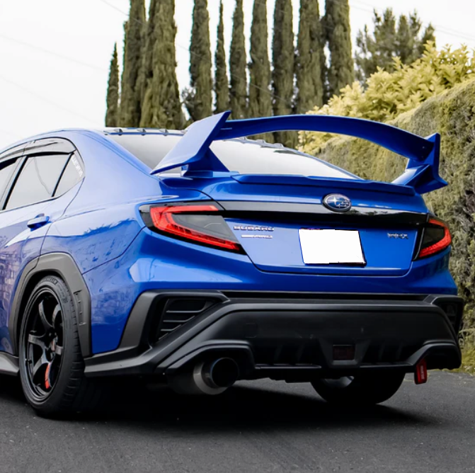 2022-2026 Subaru WRX (VB) V-Style Wing - (World Rally Blue Pearl)