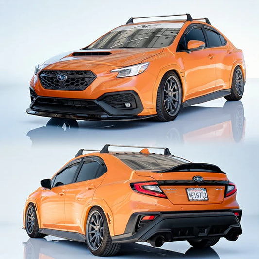 2022-2026 Subaru WRX Paint Matched Fender Flares - Solar Orange Pearl